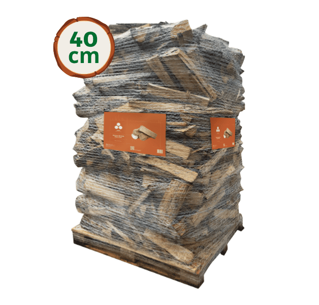 Bois de chauffage 40 cm Wooday – Bois bûche 100% feuillus